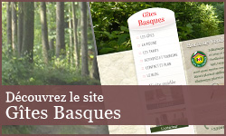 Découvrez le site Gîtes Basques