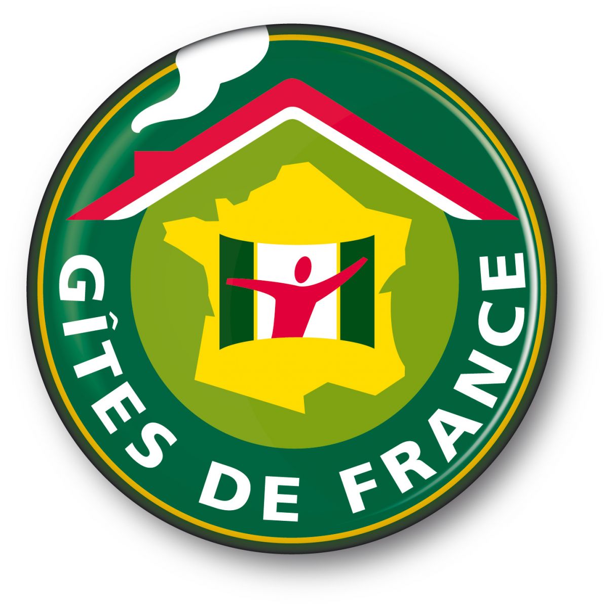 LOGO GITES DE FRANCE PYRENEES ATLANTIQUES EN PARTENARIAT AVEC LES GITES BASQUES A AINHOA PROCHE MER MONTAGNE